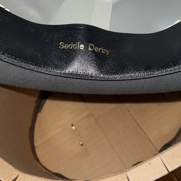 Sale 🔥 Vintage Beaver derby hat size 7 1/4. 100% real fur in original box - Picture 5 of 8